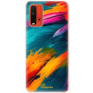 iSaprio Blue Paint pro Xiaomi Redmi 9T - Phone Cover