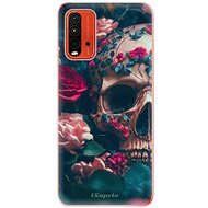 iSaprio Skull in Roses pro Xiaomi Redmi 9T - Phone Cover