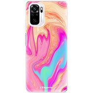 iSaprio Orange Liquid pro Xiaomi Redmi Note 10 / Note 10S - Phone Cover