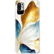 iSaprio Blue Leaves pro Xiaomi Redmi Note 10 5G - Phone Cover