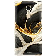 iSaprio Black and Gold pro Xiaomi Redmi Note 4 - Phone Cover