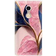 iSaprio Pink Blue Leaves pro Xiaomi Redmi Note 4 - Phone Cover
