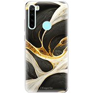 iSaprio Black and Gold pro Xiaomi Redmi Note 8 - Phone Cover