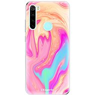 iSaprio Orange Liquid pro Xiaomi Redmi Note 8 - Phone Cover
