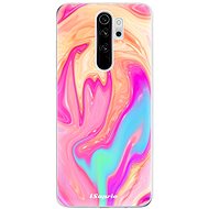 iSaprio Orange Liquid pro Xiaomi Redmi Note 8 Pro - Phone Cover