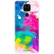 iSaprio Abstract Paint 03 pro Xiaomi Redmi Note 9 - Phone Cover