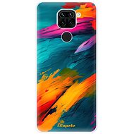 iSaprio Blue Paint pro Xiaomi Redmi Note 9 - Phone Cover