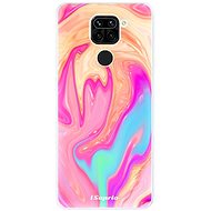 iSaprio Orange Liquid for Xiaomi Redmi Note 9 - Phone Cover
