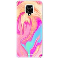 iSaprio Orange Liquid pro Xiaomi Redmi Note 9 Pro - Phone Cover
