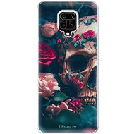 iSaprio Skull in Roses pro Xiaomi Redmi Note 9 Pro - Phone Cover