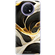 iSaprio Black and Gold pro Xiaomi Redmi Note 9T - Phone Cover