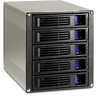 Inter-Tech ST-5255 for 5x2.5/3.5" SATA/SAS to 5.25" position - Disk Adapter