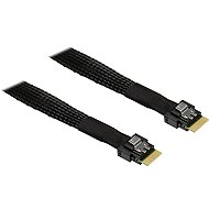 Inter-Tech (SFF-8654 4i) Slim SAS to (SFF-8654 4i) Slim SAS, 0.7m - Adapter