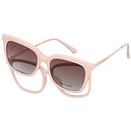 Sunblock Women's Blue Light Blocking Glasses with Polarizing Clip Oval Nuevo - Computer Glasses