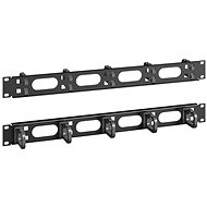 Conteg DP-VP-P1 - 19" 1U lugs 40 × 50 mm - Cable Organiser