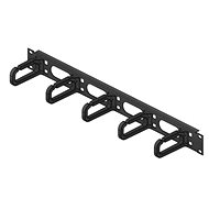 Conteg DP-VP-P5 - 19" 1U lugs 40 × 80 mm - Cable Organiser