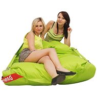 BeanBag Sitting bag 189×140 comfort with straps lime - Bean Bag