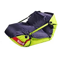 BeanBag Sitting bag 189×140 duo lime - dark gray - Bean Bag