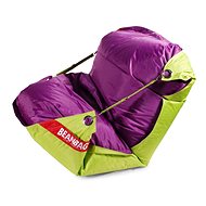 BeanBag Sitting bag 189×140 duo lime - purple - Bean Bag
