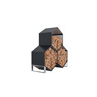 IWHome EOS GW-A, anthracite 92 × 80 × 60 cm IWH-10230036 - 3 pcs in package - Woodshed