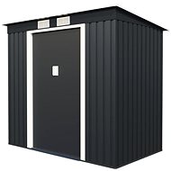 IWHome Garden house ZEUS 2A 2,43 m2, anthracite 176 × 201 × 121 cm - Garden Shed