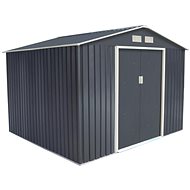 IWHome Garden house ARES D 7,06 m2, anthracite 202 × 277 × 255 cm - Garden Shed