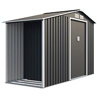 IWHome Garden house LUCIFER A 3,53 m2 anthracite 195 × 278 × 127 cm - Garden Shed