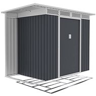 IWHome Garden house HYPNOS A, anthracite + floor construction HYPNOS A - Garden Shed