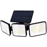 Izoxis 24889 Solar 180 LED lighting with PIR motion and dusk sensor, IP65, 550 lm, 1800 mAh - LED Reflector
