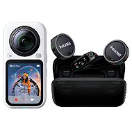 Insta360 X6 Standard Midnight White + Mic Pro (2 TX + 1 RX) - 360-Grad-Kamera