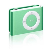 iPod Shuffle 2nd zelený (green), 2GB, MP3/ AAC/ AIFF přehrávač, USB2.0 - MP3 Player