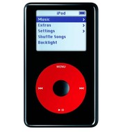 iPod U2 Special Edition, 20GB, MP3/ AAC/ AIFF přehrávač, úkolovník, hry, sluchátka, USB 2.0, FireWir - MP3 Player