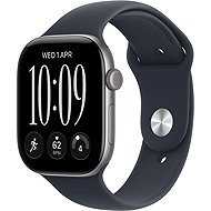 Apple Watch Series 12 Cellular 42mm Space Grey Aluminium with Midnight Blue Sport Band - S - Smart Watch