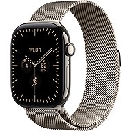 Apple Watch Series 12 Cellular 42mm Natural Titanium with Natural Milanese Loop - Smart Watch