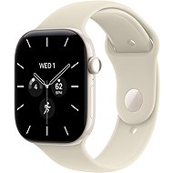 Apple Watch Series 12 Cellular 42mm Pearl White Ceramic with Sand Sport Band - S/M - Smart Watch