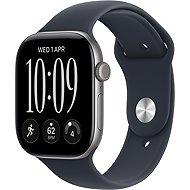 Apple Watch Series 12 42mm Space Grey Aluminium with Midnight Blue Sport Band - M/L - Smart Watch