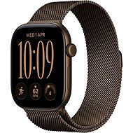 Apple Watch Series 12 Cellular 46mm Dark Bronze Aluminium with Dark Bronze Milanese Loop - M/L - Smart Watch