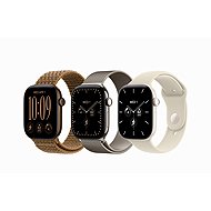 Apple Watch Series 12 Cellular 42mm Natural Titanium Case with Natural Milanese Loop - Smart Watch