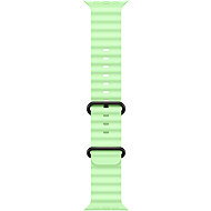 Apple Watch 49mm Neon Green Ocean Strap - Black Titanium - Watch Strap