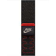 Apple Watch 42mm Midnight Black Interlocking Sports Strap Nike - Watch Strap