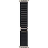 Apple Watch 49mm Black Alpine Pull - Small - Natural Titanium - Watch Strap