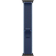 Apple Watch 49mm Blue Trail Tension - S/M - Black Titanium - Watch Strap