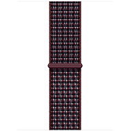 Apple Watch 40mm burgundsky kostkovaný provlékací sportovní řemínek - Watch Strap