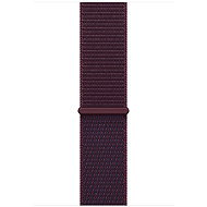 Apple Watch 46mm burgundsky červený provlékací sportovní řemínek - Watch Strap