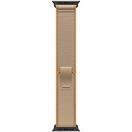 Apple Watch 49mm pískový Trailový tah - M/L - provedení z černého titanu - Watch Strap