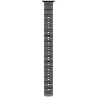 Apple Watch 49mm průsvitně černé prodloužení Oceánského řemínku - provedení z černého titanu - Watch Strap