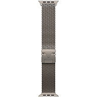 Apple Watch 49mm milánský tah z přírodního titanu - Large - Watch Strap