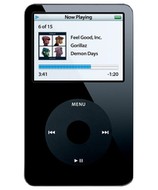 iPod Video černý (black), 80GB, MP3/ AAC/ AIFF/ MOV/ M4V/ MP4 přehrávač, úkolovník, hry, 2.5" LCD, U - MP4 Player