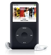 iPod Classic černý (black), 160GB, MP3/ AAC/ AIFF/ MOV/ M4V/ MP4 přehrávač, úkolovník, hry, 2.5" LCD - MP4 Player