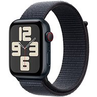 Apple Watch SE Cellular 44mm Midnight Aluminium Case with Ink Sport Loop - Smart Watch